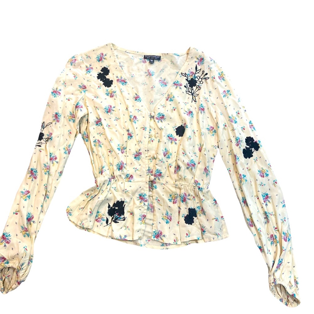 TOP SHOP women’s top blouse